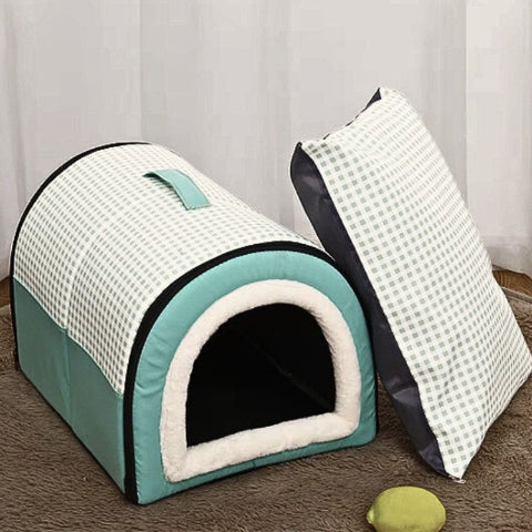 niche pour chien intérieur mousse mémoire imperméable