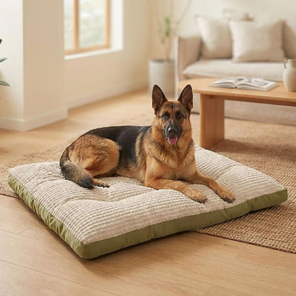 berger allemand couché sur coussin chien xxl vert akal