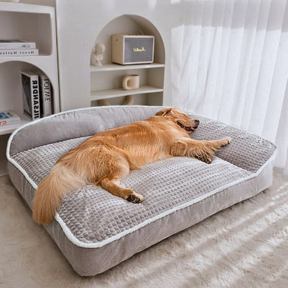 golden retriever endormi sur lit chien dehoussable relaxol