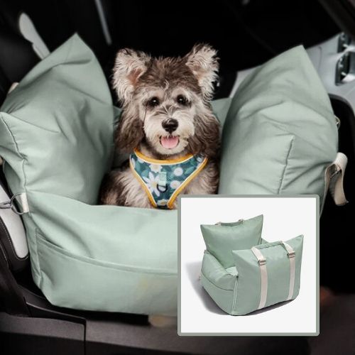 panier-a-chien-vert-clair-auto